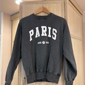 Anine Bing Black Paris Ramona Women’s Sweatshirt